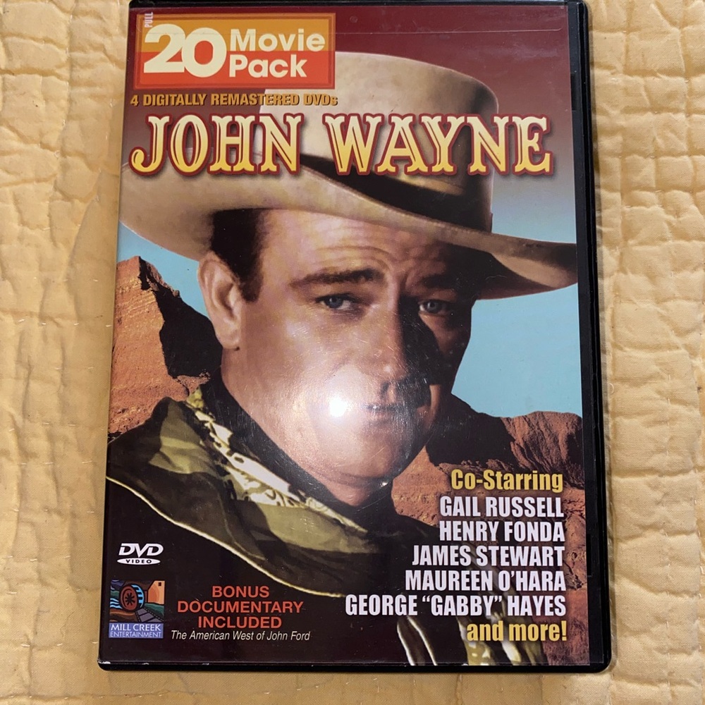 John Wayne 20 Movie Pack DVD